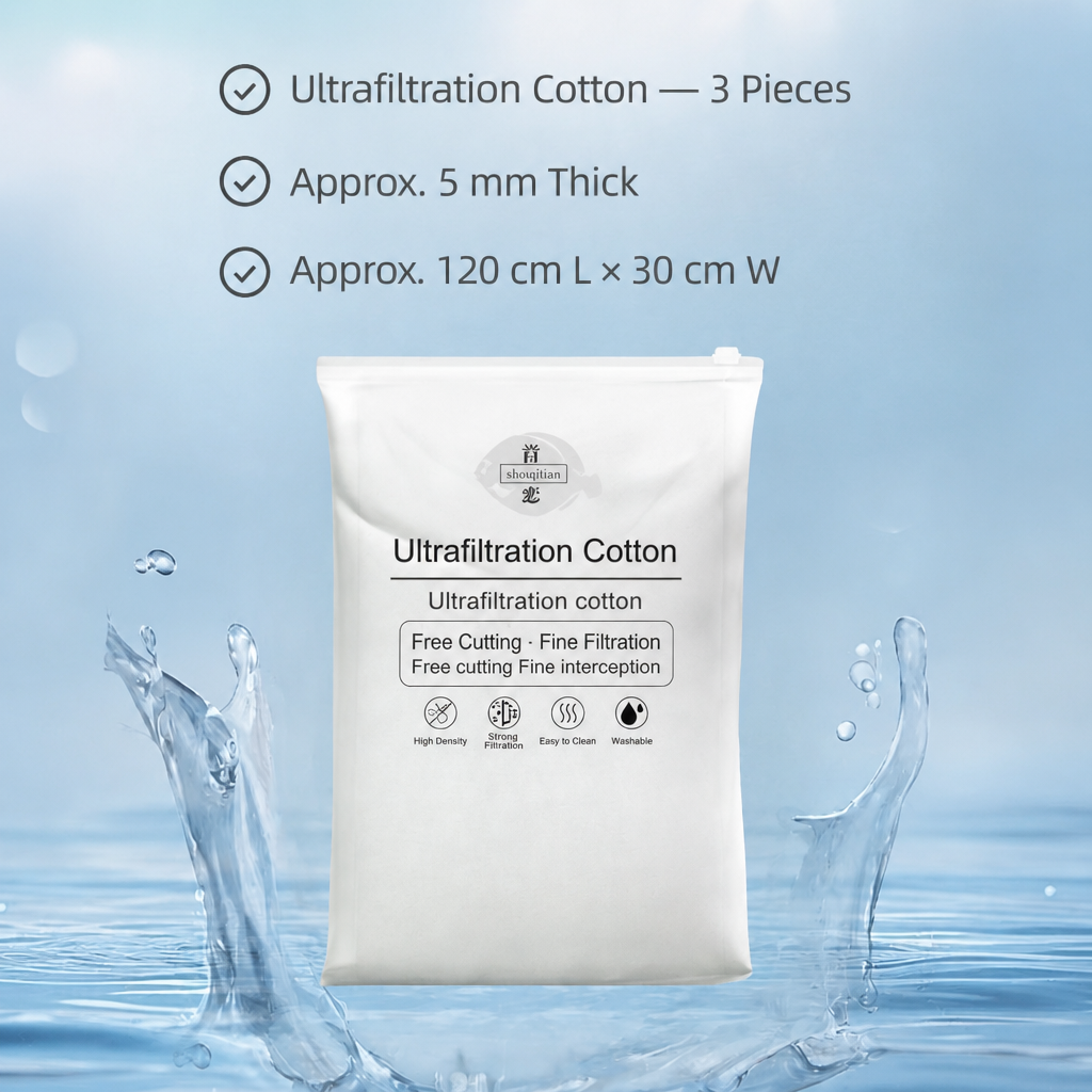 Aquiora High-Density Aquarium Ultrafiltration Cotton – Fine Mechanical Media