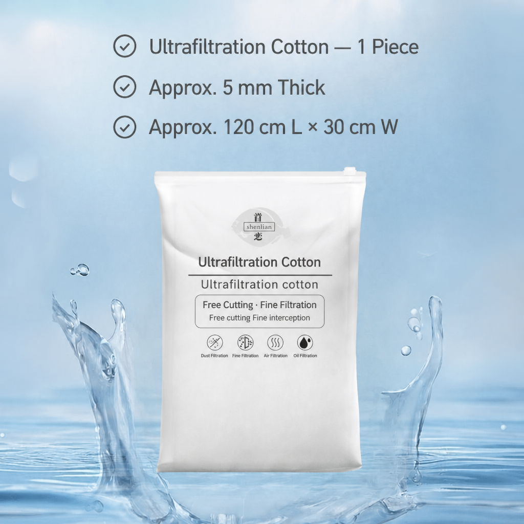 Aquiora High-Density Aquarium Ultrafiltration Cotton – Fine Mechanical Media